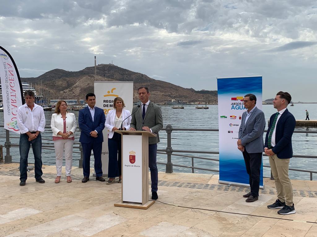La Región de Murcia da la bienvenida a los primeros Juegos del Agua que se van a celebrar en nuestro país, y en los que se disputarán 19 Campeonatos de España oficiales
