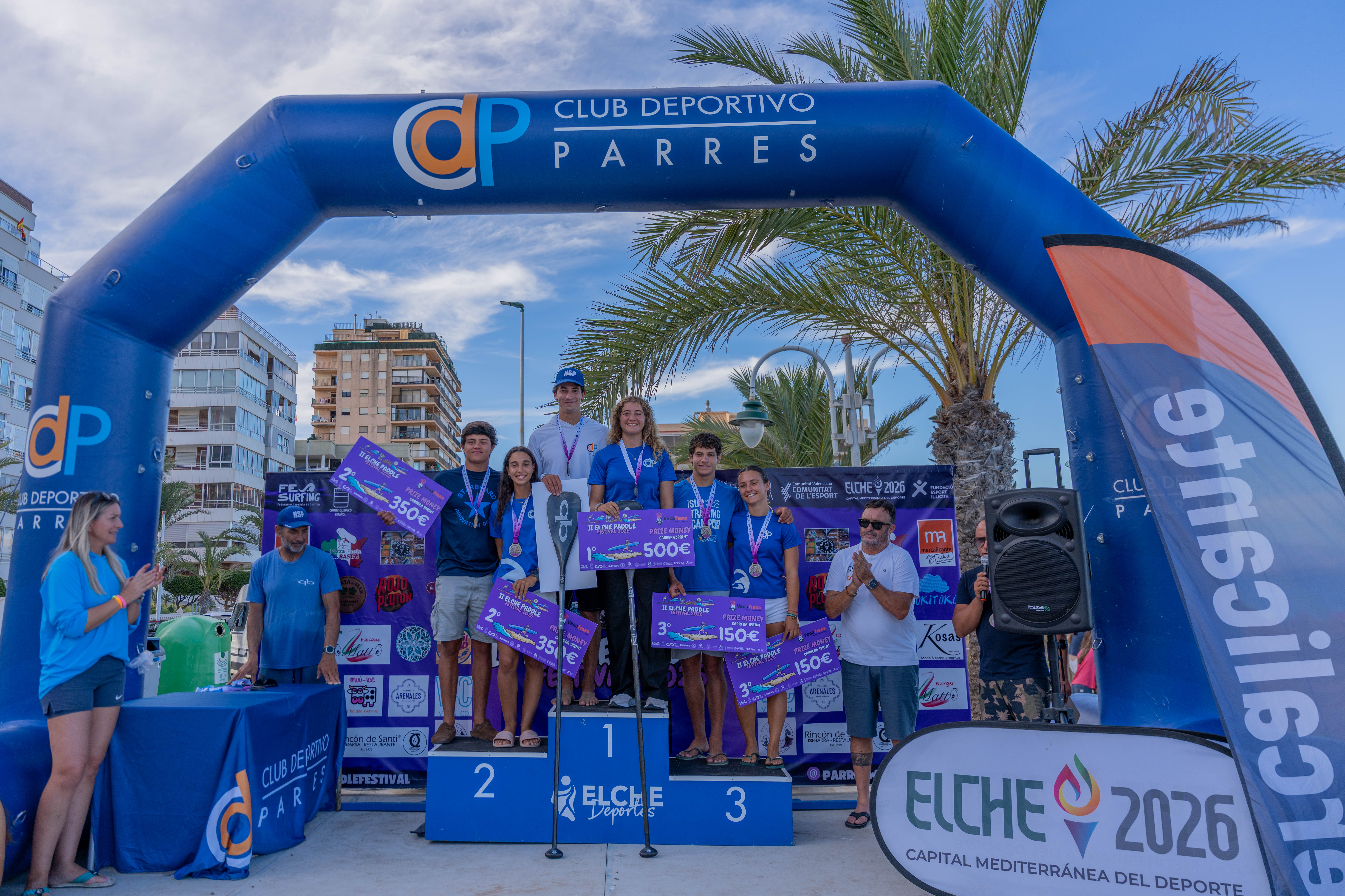 SERGIO CANTORAL Y ALEXIA SOTO FIRMAN EL DOBLETE EN EL II ELCHE PADDLE FESTIVAL 2026